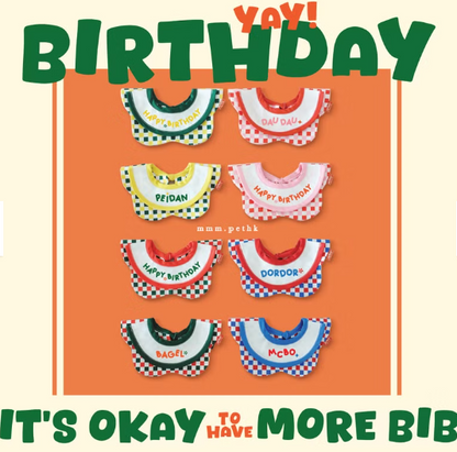 BIRTHDAY BIB 生日巾系列